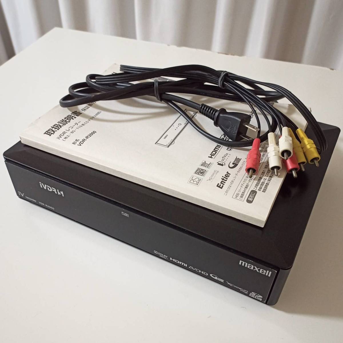 maxell VDR-R2000 iVDRレコーダー(映像機器)｜売買されたオークション 