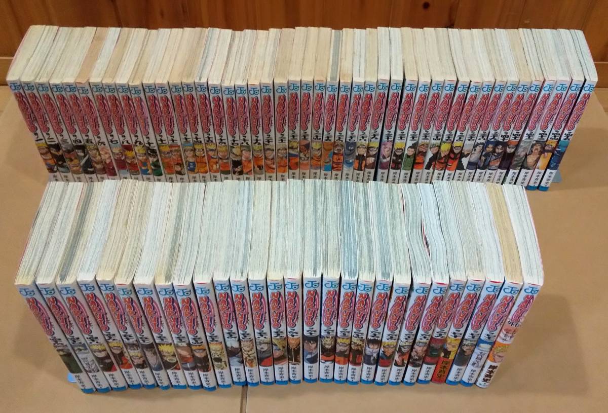 NARUTO - ナルト - 全72巻 + 外伝1巻 セット ( 初版 多数) 全巻 漫画