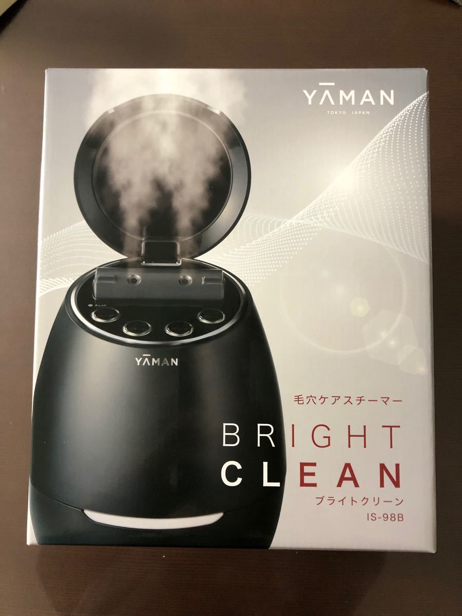 新品未使用】ヤーマン スチーマー ブライトクリーン ブラック IS98B