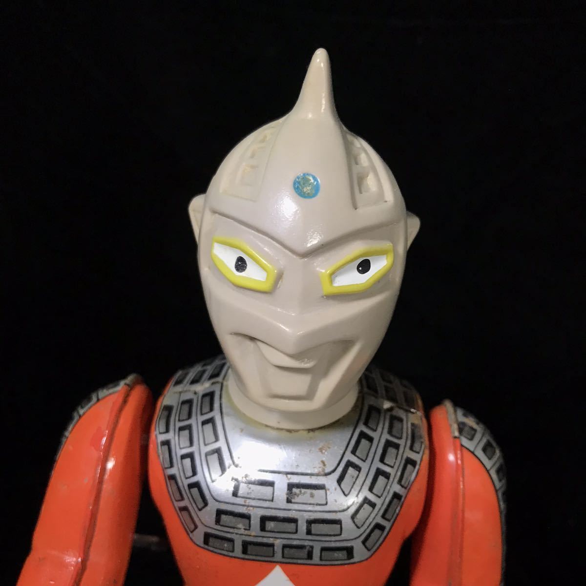 ブリキ ゼンマイ ブルマァク ウルトラセブン 当時物 約24センチ ic.sch.id