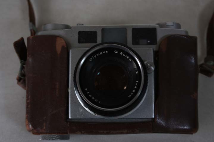 OLYMPUS オリンパス35-S フィルムカメラ レンジファインダー レトロ 中古 動作未確認 現状品 売り切り_画像2