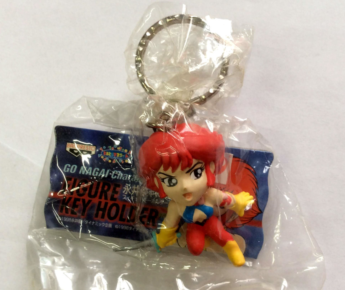  Cutie Honey Nagai Gou Cara assortment figure key holder prize gift van Puresuto at that time mono rare A5620