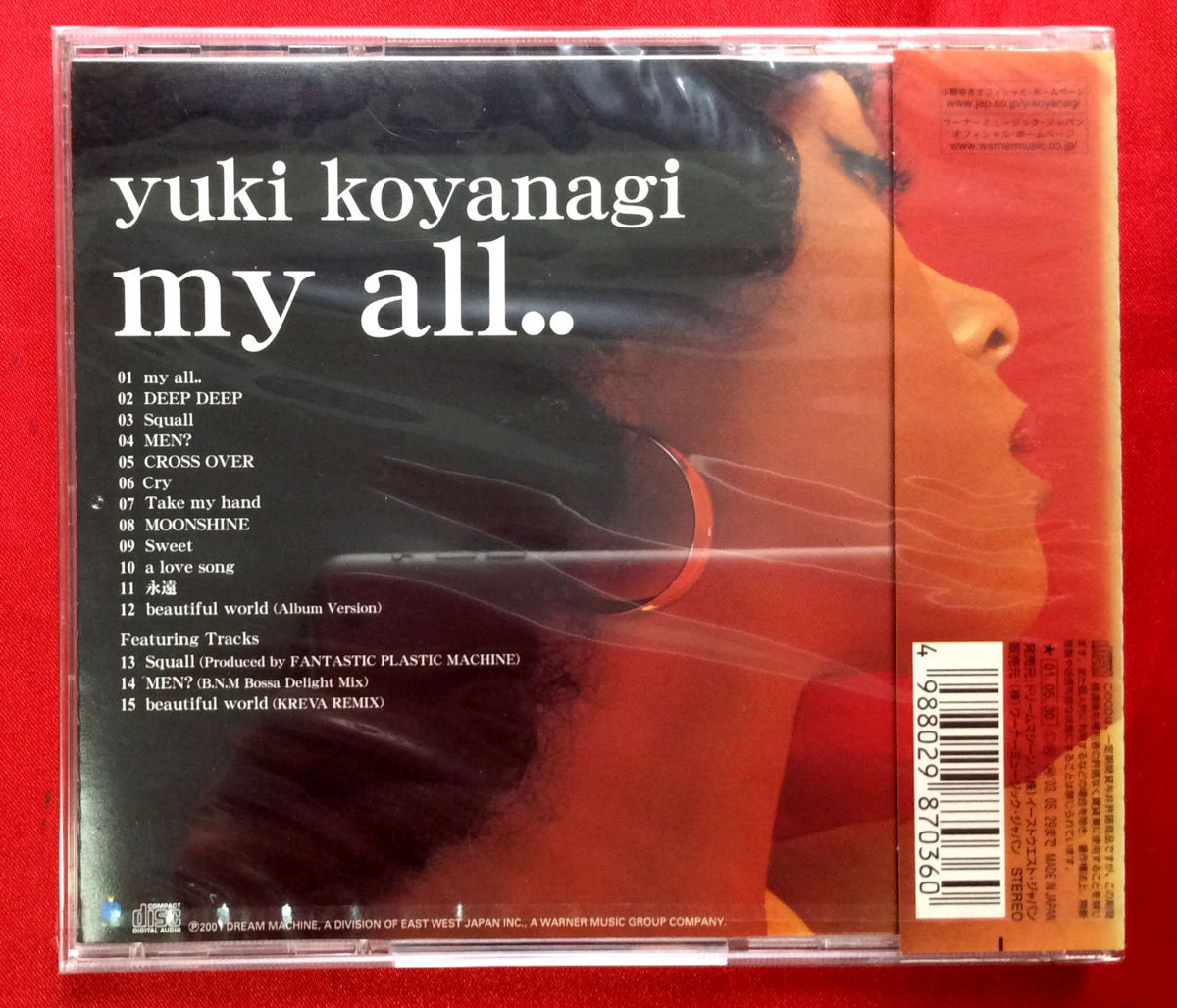 CD Koyanagi Yuki | my all.. HDCA-10065 нераспечатанный товар в это время моно редкий C661