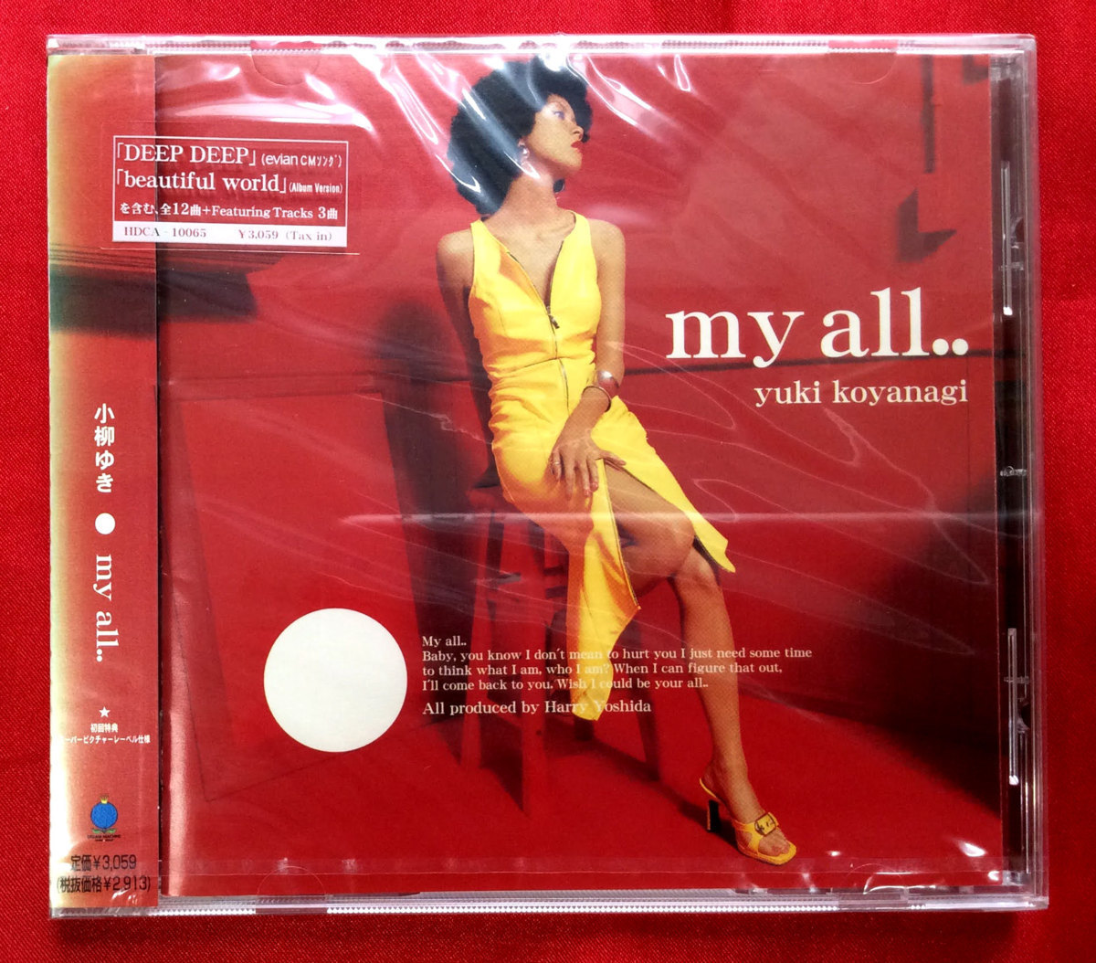 CD Koyanagi Yuki | my all.. HDCA-10065 нераспечатанный товар в это время моно редкий C661