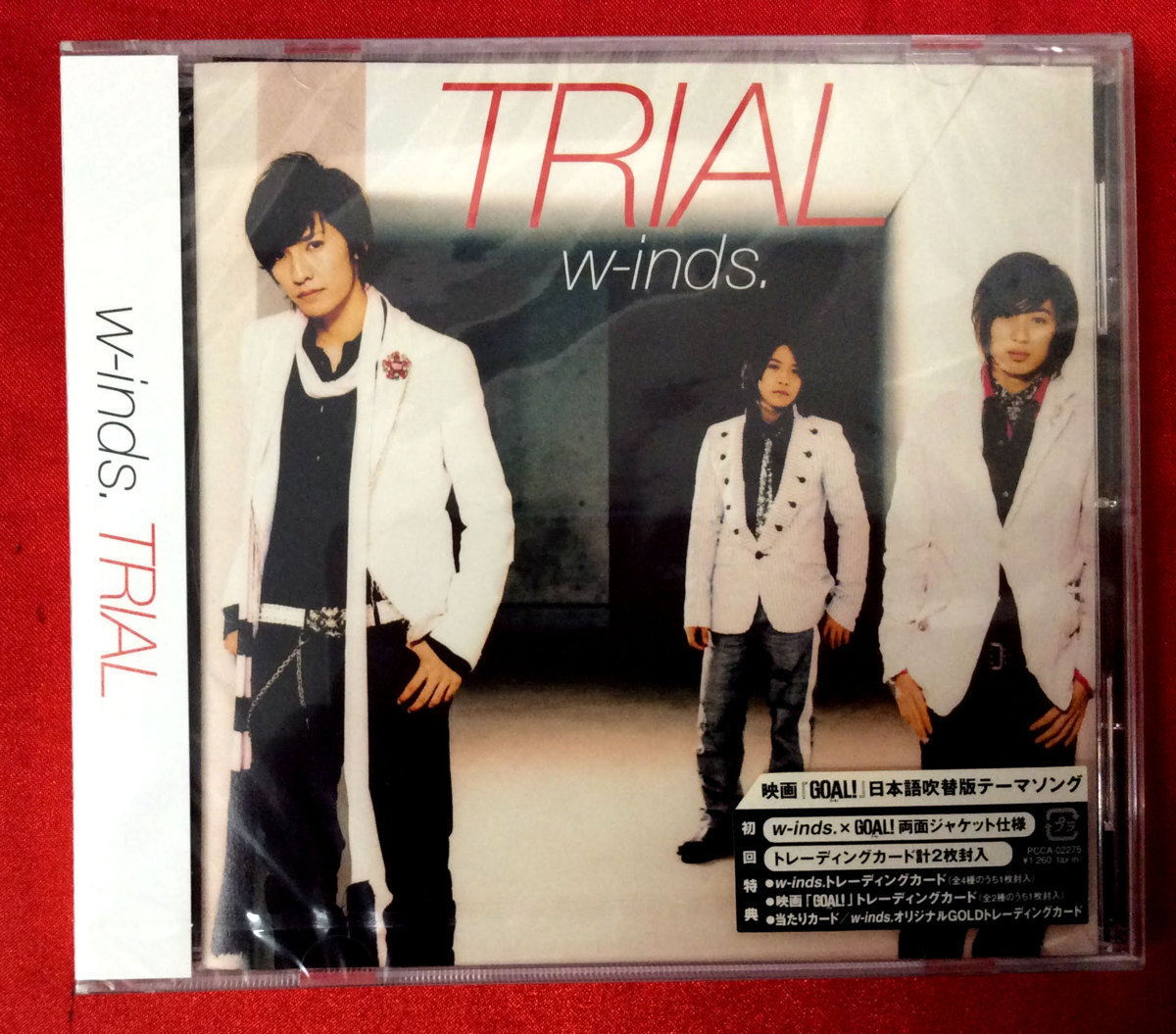 CD w-inds.／TRIAL PCCA-02275 初回仕様盤 未開封品 当時モノ 希少　C179_画像1