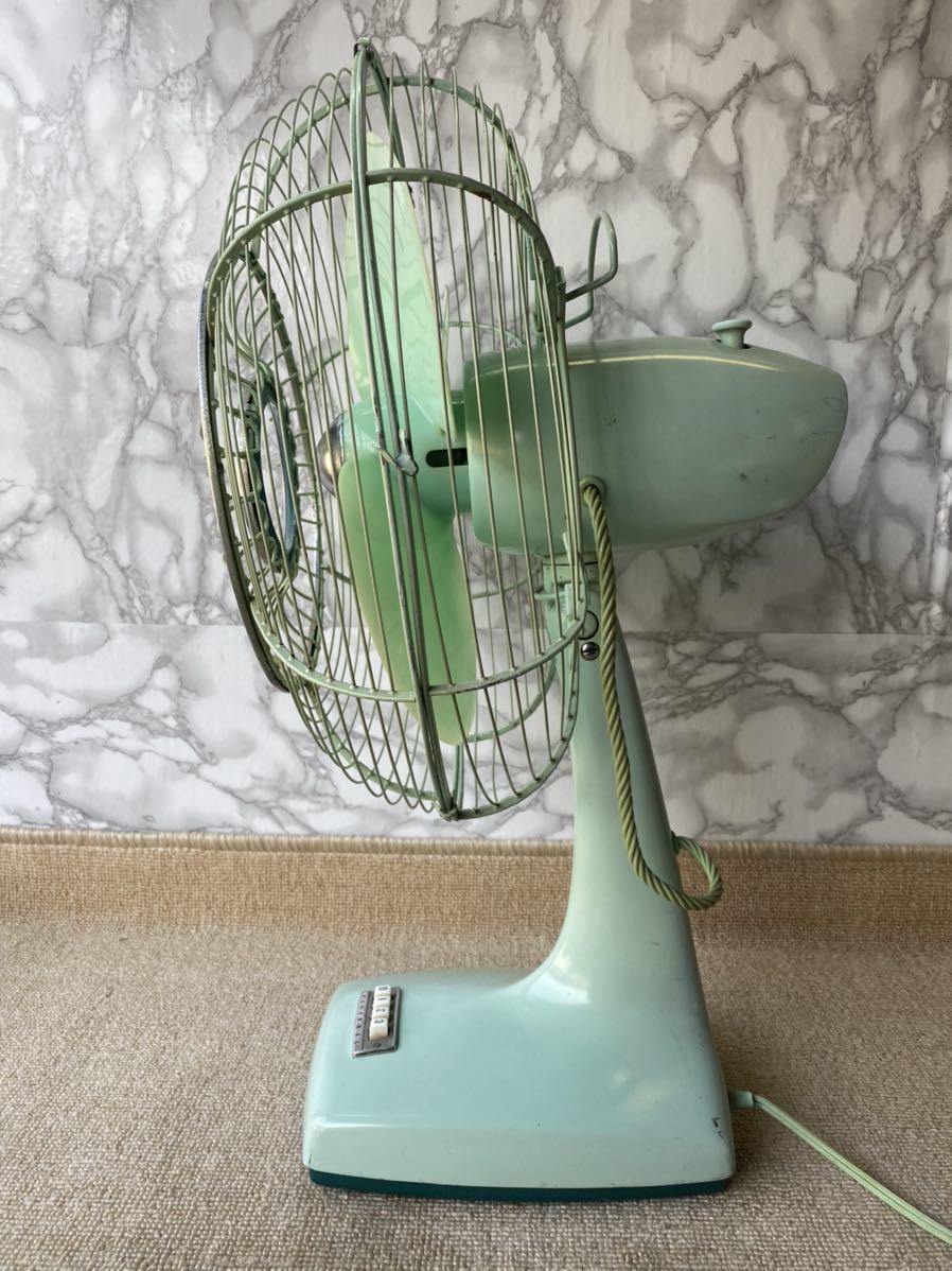 National ELECTRIC FAN 30FA 扇風機 昭和レトロ 通電OK 現状品_画像5