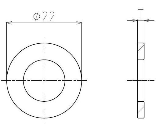 【CUSCO/クスコ】 リヤキャンバーアジャスター オプション部品 調整用シム丸形 T0.2 1パック4枚 [SIM-12-0.2]_画像1