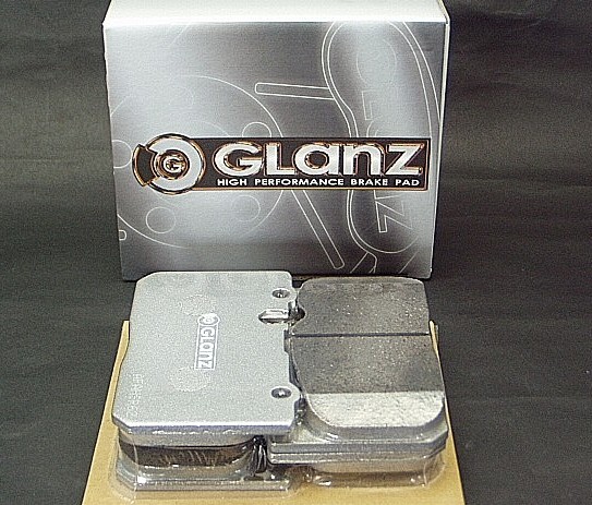 送料無料【GLANZ/グラン】 ブレーキパッド SPEC-C フロント左右セット R32スカイライン タイプM [2262]_画像1