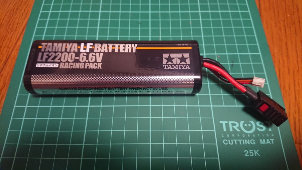 ぱんさん確認用 タミヤ LFバッテリー LF2200-6.6V レーシングパック リフェ ラジコン ドリフト