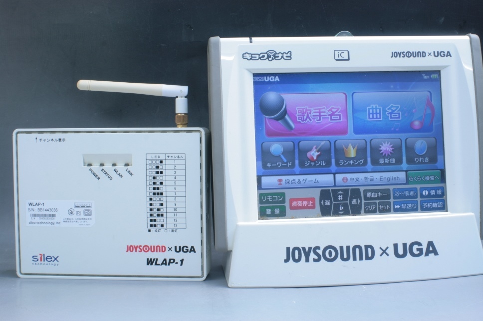 JOYSOUND キョクナビ JR300 リモコン デンモク - カラオケ機器 JOYSOUND キョクナビ JR300 リモコン デンモク - カラオケ機器