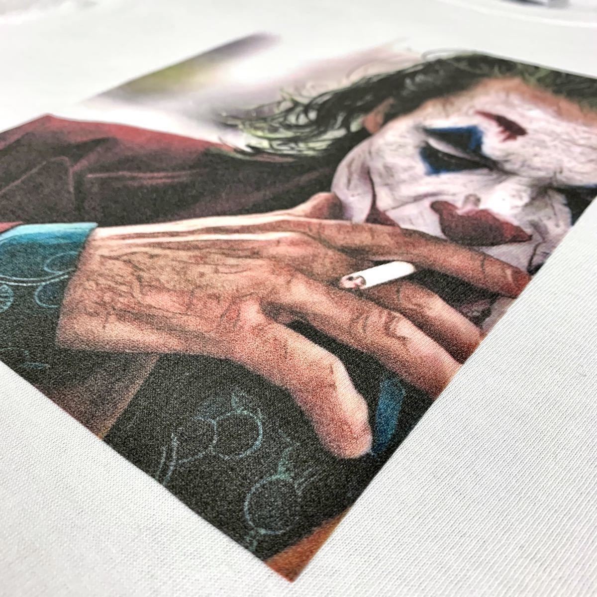 新品 JOKER ジョーカー アーサーフレック ホアキンフェニックス DCヴィラン オーバーサイズ ビッグ ロンT 長袖Tシャツ  ユニセックス4XL(5L)