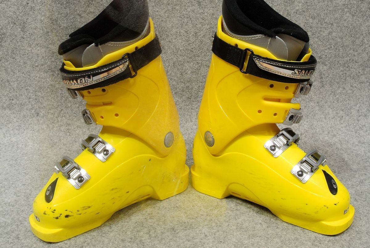 サロモン Salomon energyzer 70 FLYER Jr スキーブーツ USED美品 サロモン Salomon energyzer 70 FLYER Jr スキーブーツ USED美品