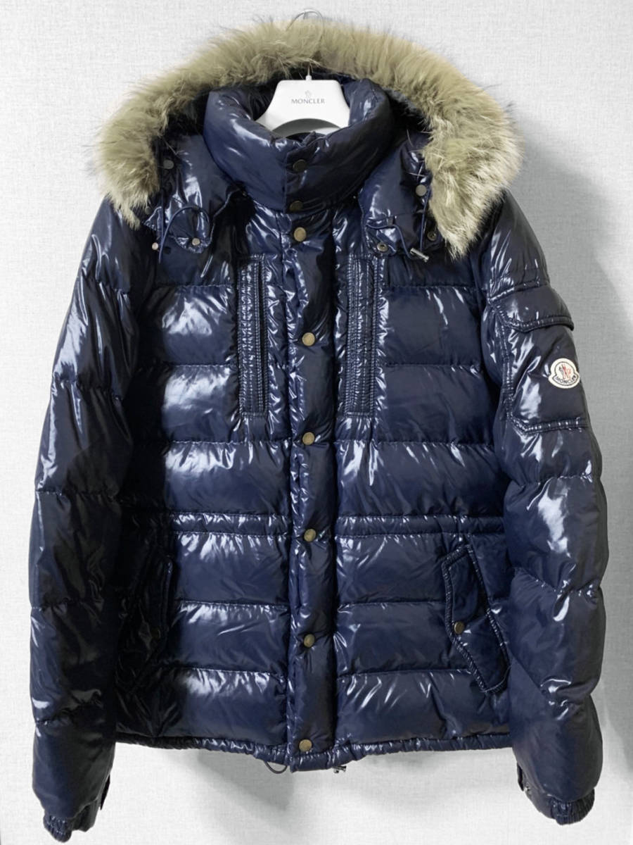 ✴︎モンクレールMoncler✴︎ ダウンジャケット Rod サイズ1 ネイビー-