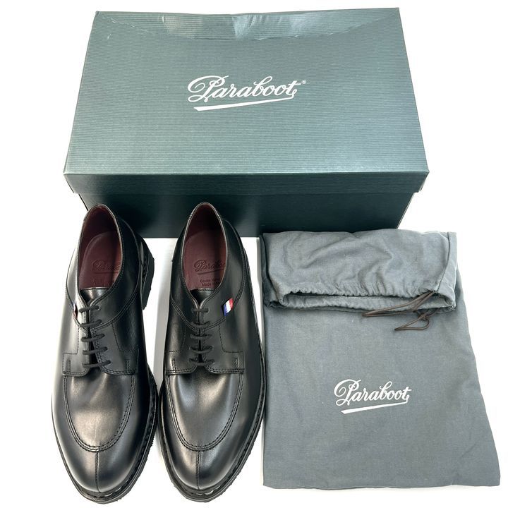 スーパーセール期間限定 アヴィニョン 未使用 paraboot ドレス 黒