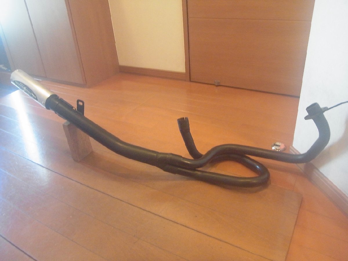 ▽ VTZ250 (MC15) △ FIGHTER ZEROのカスタムマフラーです ▽ VTZ250 (MC15) △ FIGHTER ZEROのカスタムマフラーです
