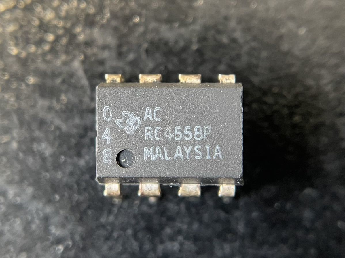 超希少】texas instruments RC4558P Malaysia AC マレーシア | www
