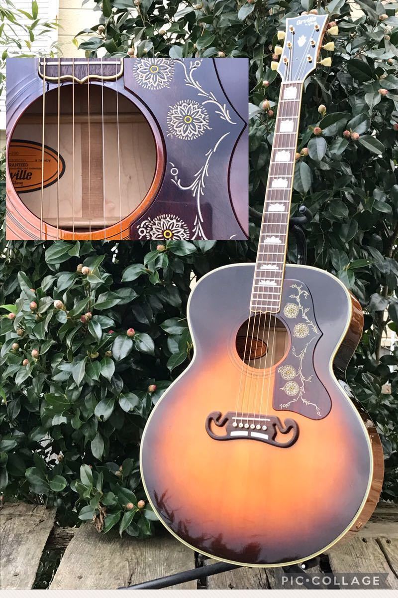 Yahoo!オークション - Orville by Gibson J-200 ギブソン【PU搭載】 Yahoo!オークション - Orville by Gibson J-200 ギブソン【PU搭載】