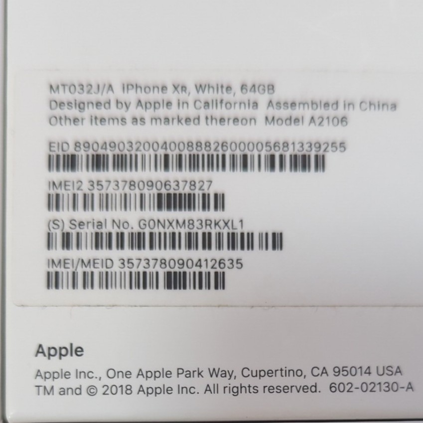 iPhone XR 64GB ホワイト SIMロック解除済|Yahoo!フリマ(旧 iPhone XR 64GB ホワイト SIMロック解除済|Yahoo!フリマ(旧
