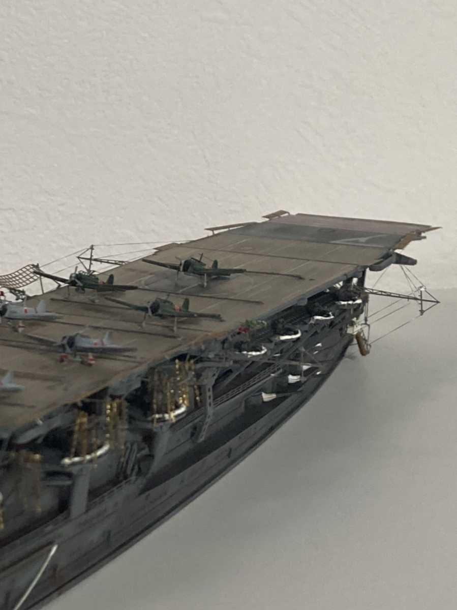 1/700 日本海軍航空母艦 赤城 精密塗装完成品