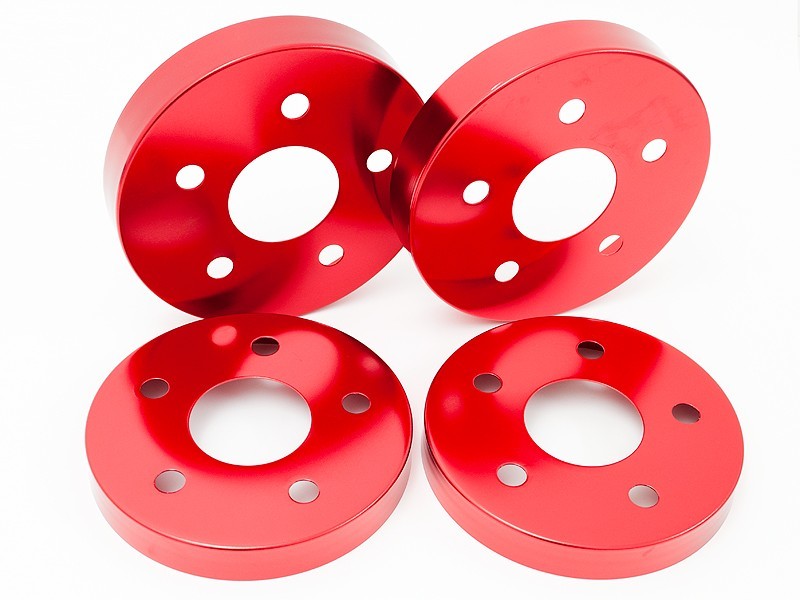  brake cover Lexus NX200t NX300h 10/15 series front / rear hub cover 4 pieces set red mars made in Japan 