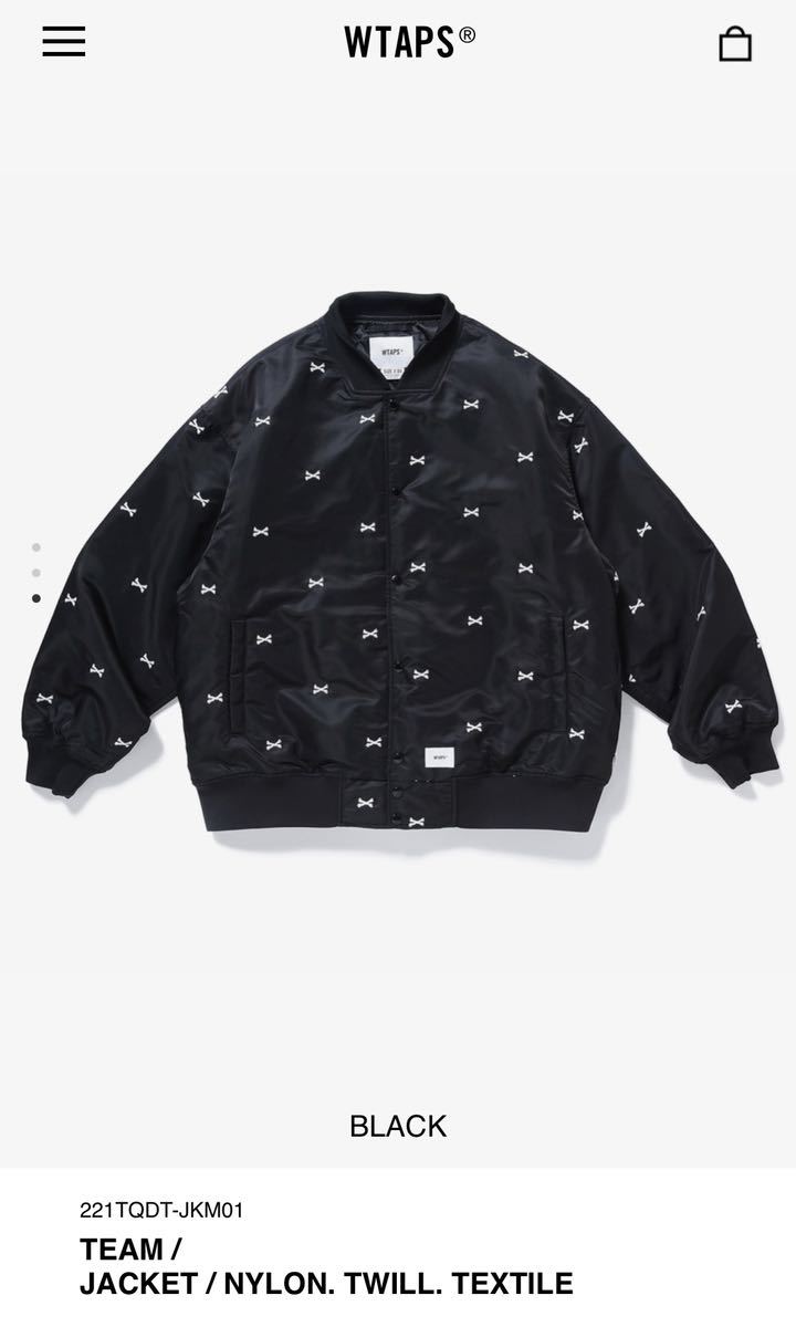 WTAPS TEAM / JACKET / NYLON. TWILL. DSQD-