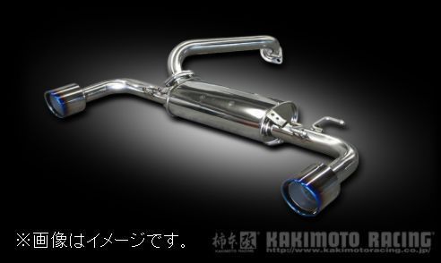 自動車関連業者直送限定 柿本 カキモト マフラー Class KR MAZDA マツダスピードアクセラ BL3FW 2.3 ターボ (Z71322)_画像1