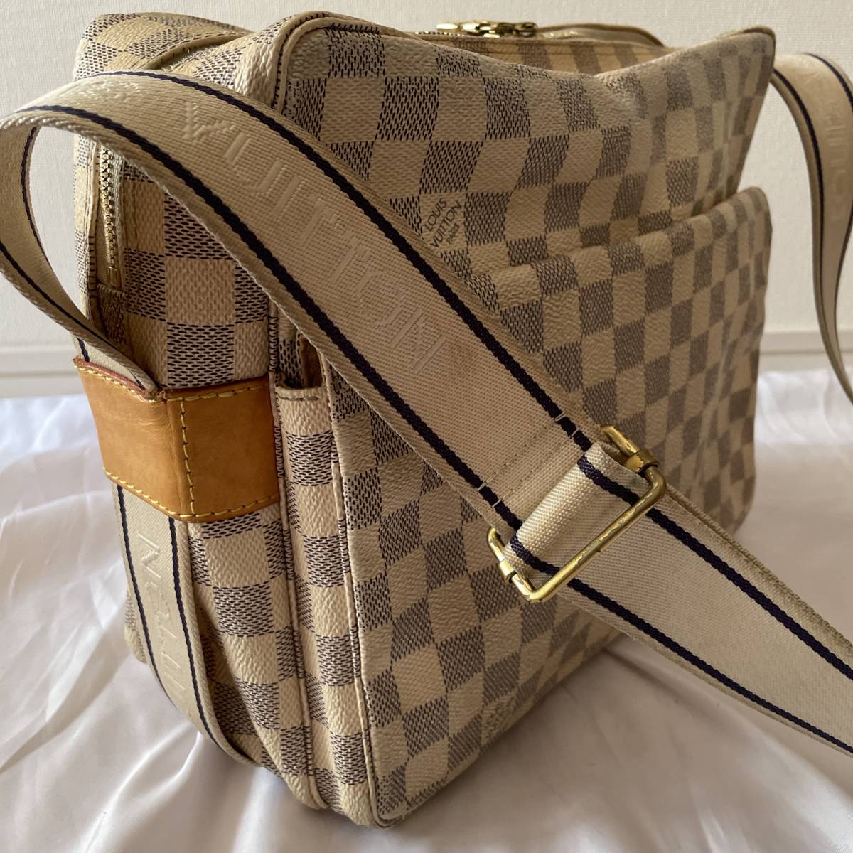 1円〜 ◇美品◇ LOUIS VUITTON ルイヴィトン ナヴィグリオ アズール