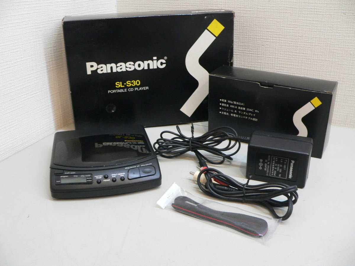 Panasonic ポータブルCDプレーヤー SL-S30 - オーディオ機器
