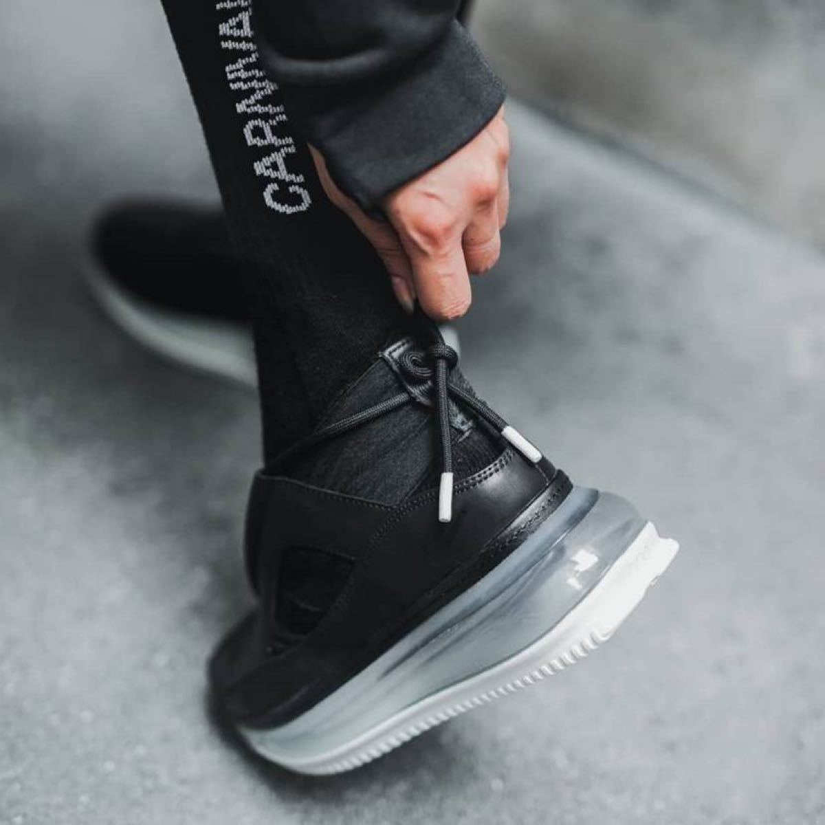 美品 完売品 NIKE AIR MAX FF 720 23 5cm ブラック ナイキエアマックス