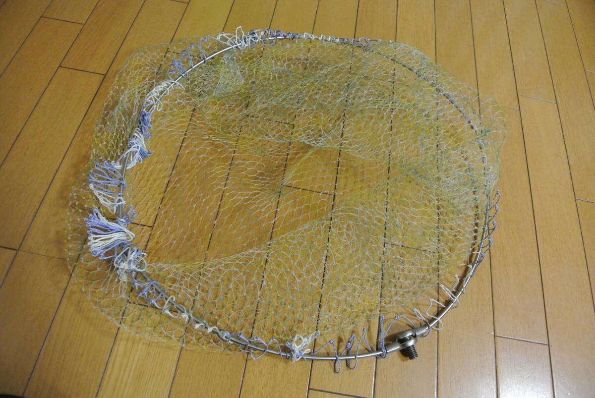 ♪♪美品 がまかつ チタン 四つ折り 玉枠 + 網 セット 50cm 玉網