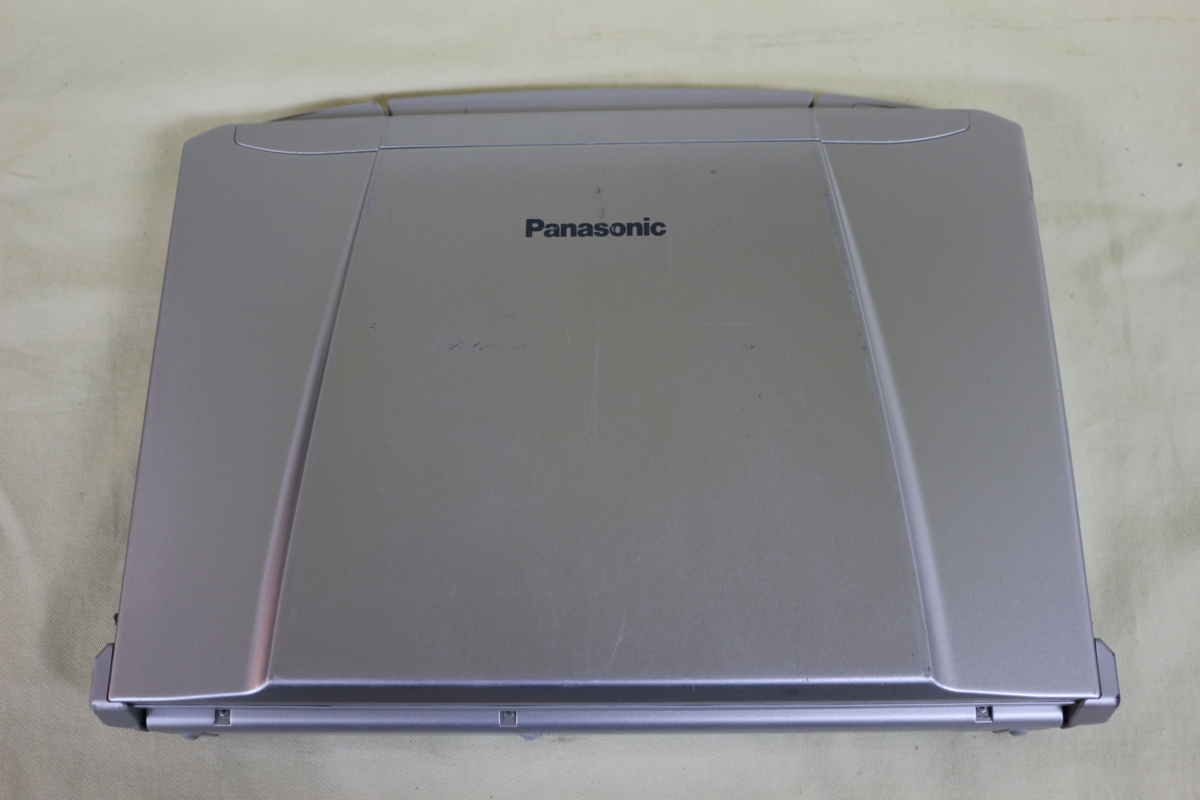 ジャンク品ノートパソコン Panasonic Let's note CF-F9 COREi5 メモリ2GB HDD不明 14.1inchワイド 通電確認済 代引き可_画像8