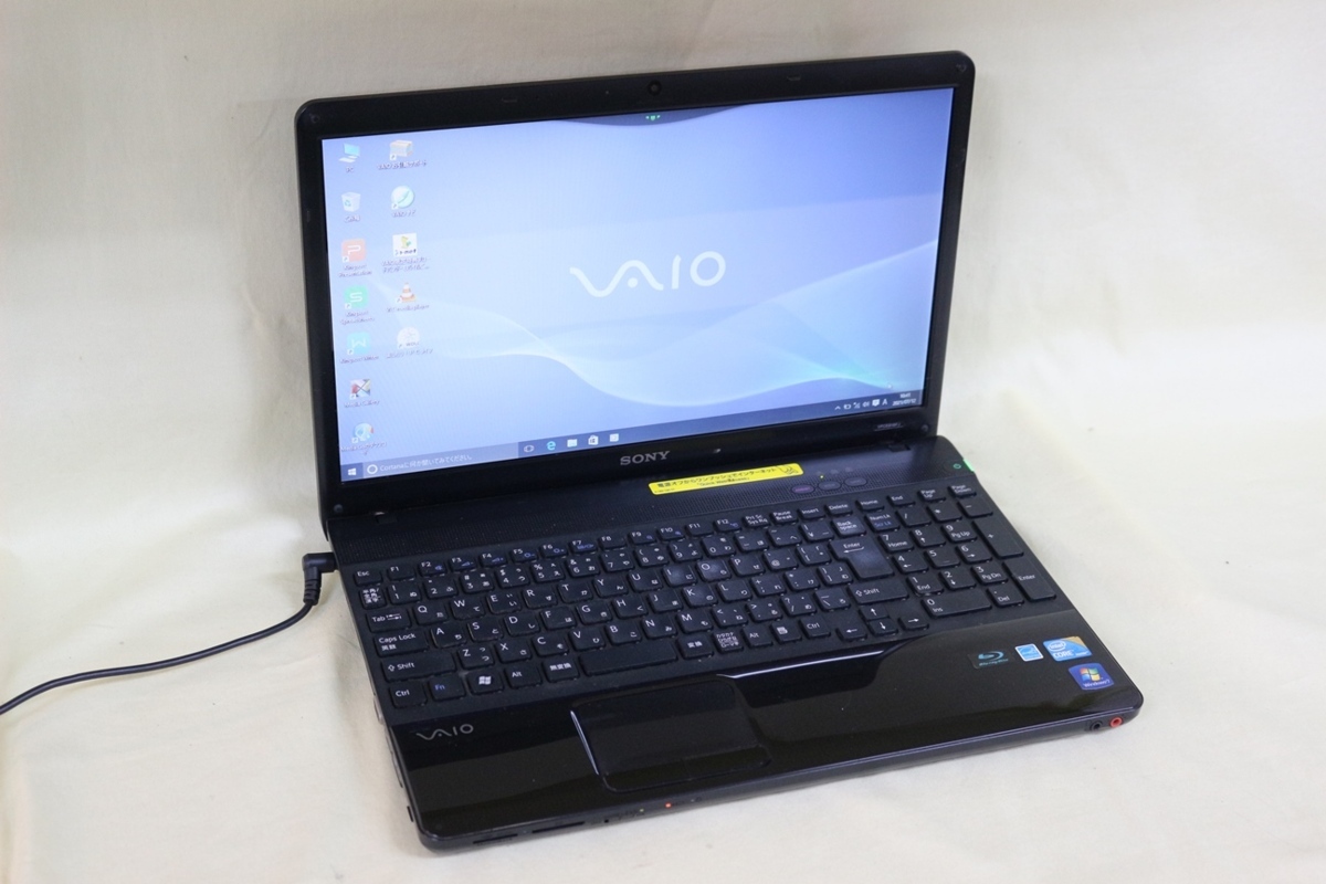 トップ HD 15.5inchワイド 500GB 4GB COREi5 Windows10 VPCEB18FJ VAIO