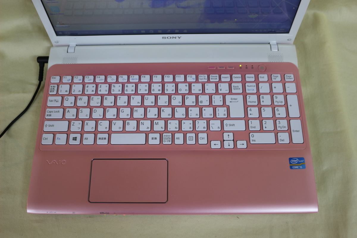 新作在庫 ヤフオク! SONY VAIO SVE15125CJP Wind... - 中古ノート ...