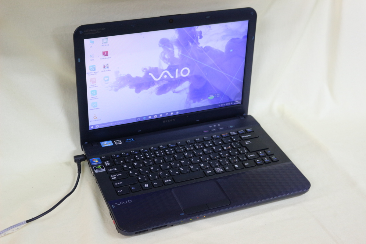 お気に入り VPCEG2AJ VAIO SONY 中古ノートパソコン Windows10 代引き