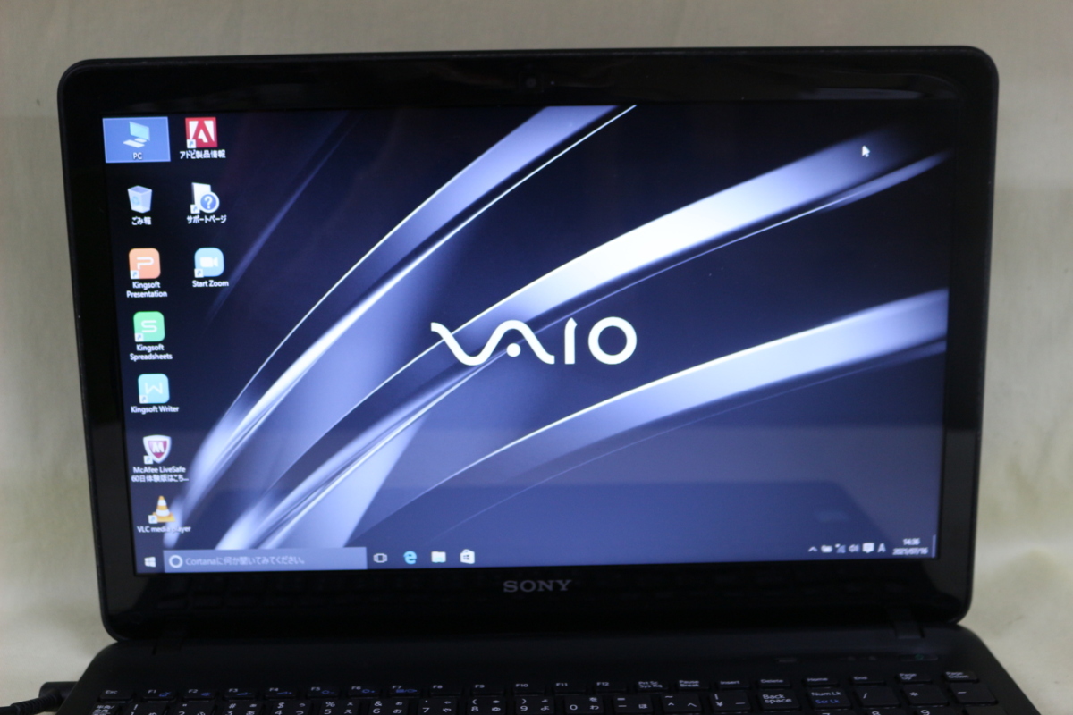 完売 SONY 中古ノートパソコン VAIO 代引き可 OS有 Bluetooth・カメラ