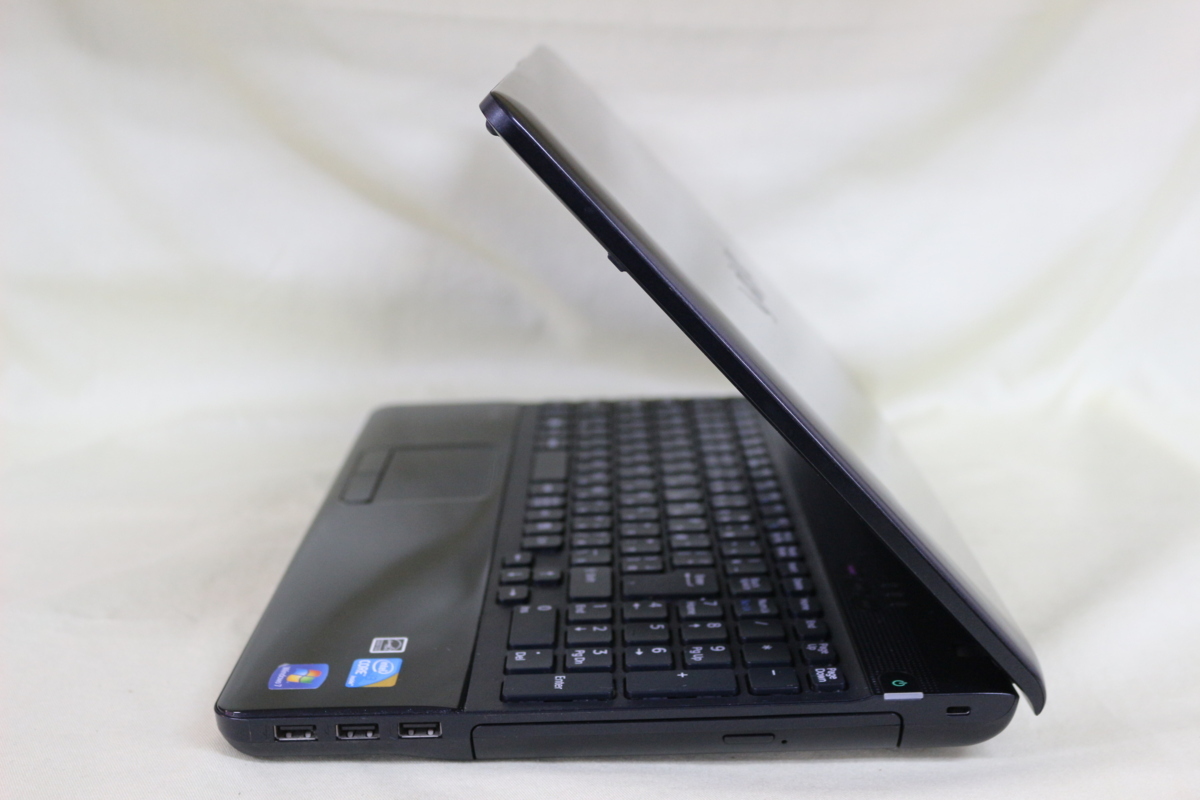 中古ノートパソコン SONY VAIO VPCEB3AFJ Windows10 COREi3 4GB 500GB 15.5inchワイド HD テンキー付 カメラ内蔵 OS有 代引き可_画像6