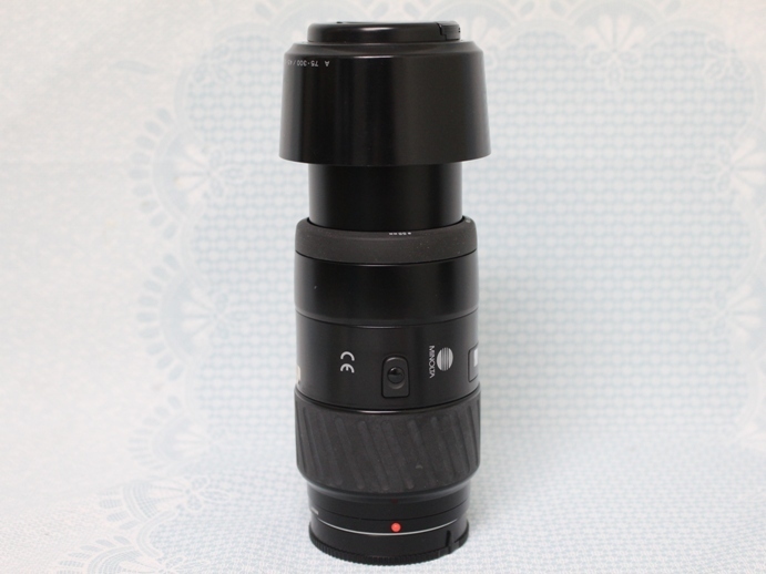 MINOLTA digital single-lens camera lens AF zoom 75-300mmF4.5-5.6(D) Minolta A mount series 