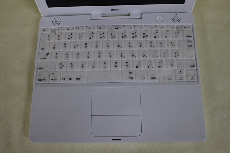  junk 12.1inch laptop APPLE iBook A1005 256MB HDD less cash on delivery possible 