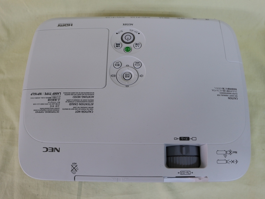 中古 NEC NP-M350X プロジェクター ライト時間1403H 代引き可