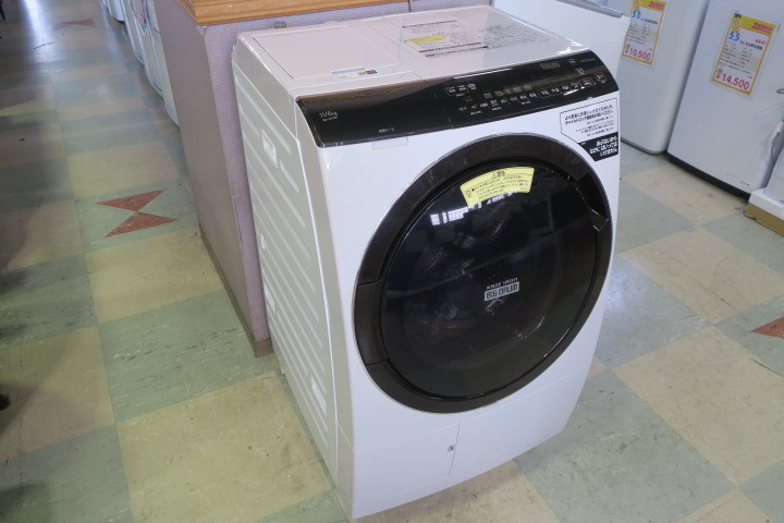○【美品】HITACHI BD-SX110FL ビッグドラム ドラム式洗濯乾燥機 2020