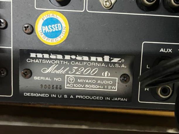 marantz Model 140 (f) + 3200 (f) +112(f) マランツ プリアンプ marantz Model 140 (f) + 3200 (f) +112(f) マランツ プリアンプ