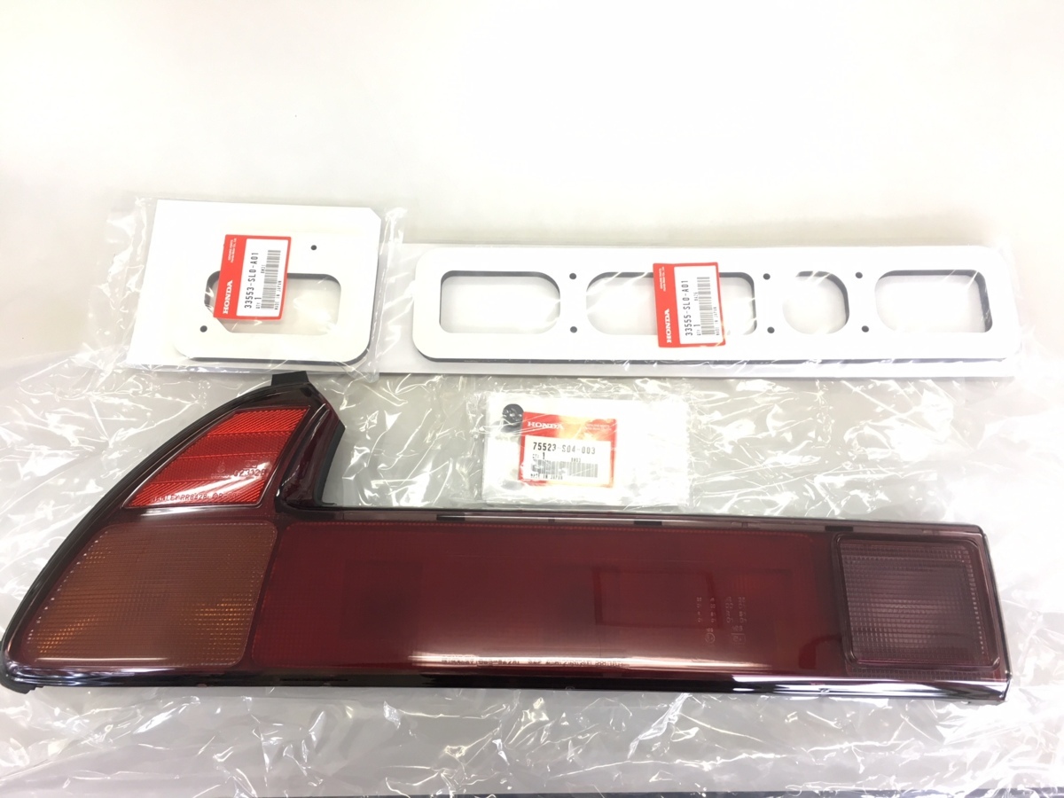 ホンダ NSX (NA1 NA2) 用 純正 【テールレンズ&パッキン左セット
