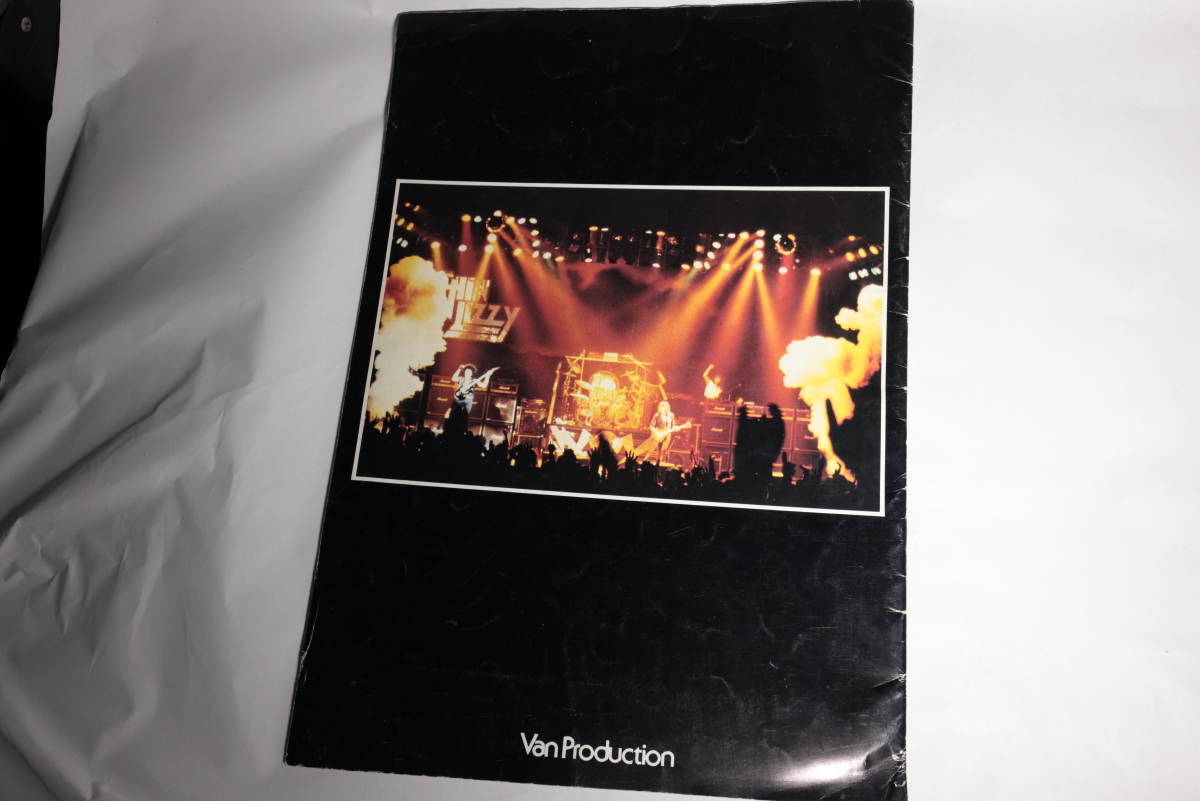 THIN LIZZY/シン・リジィ/1983年/パンフレット/JAPAN TOUR/Sayonara Tour/サヨナラ・ツアー/来日公演/古本_画像2