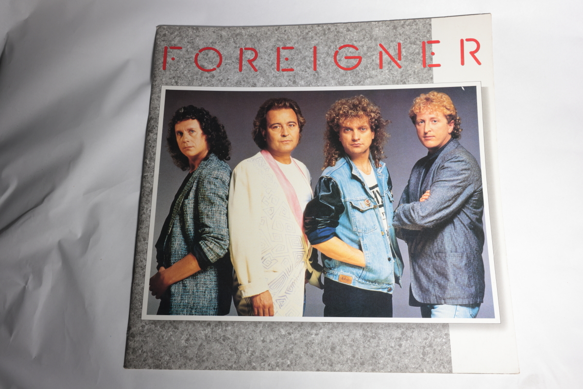 FOREIGNER/フォリナー/1988年/パンフレット/JAPAN TOUR/来日公演/古本_画像1