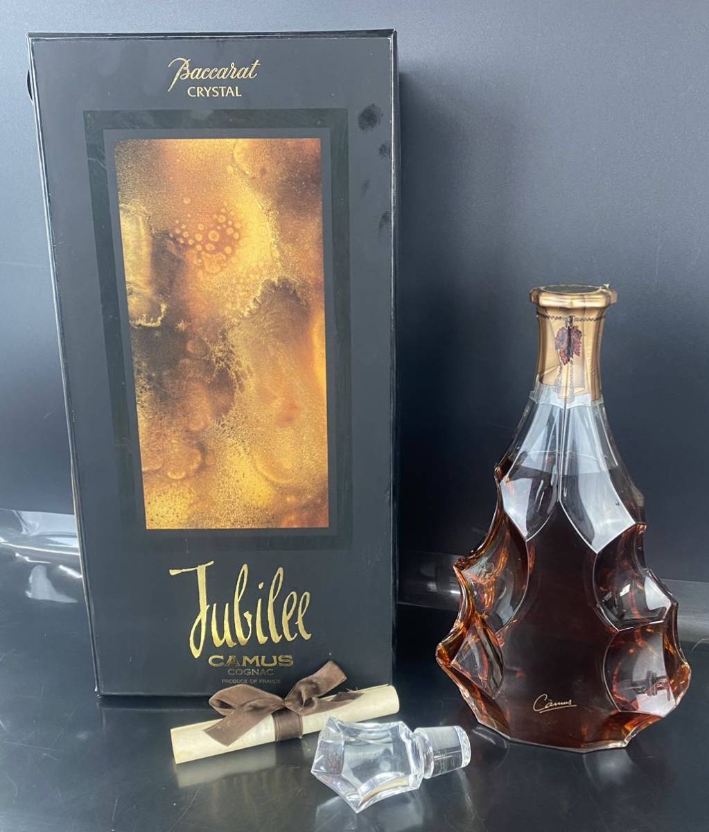 I) 【新品未開栓】 カミュCAMUS ジュビリー Jubilee バカラ Baccarat