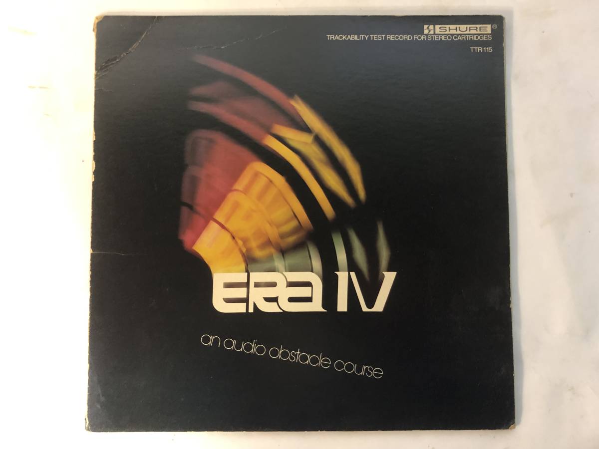 20326S US盤 12inch LP★ERA Ⅳ/AN AUDIO OBSTACLE COURSE★TTR115_画像1