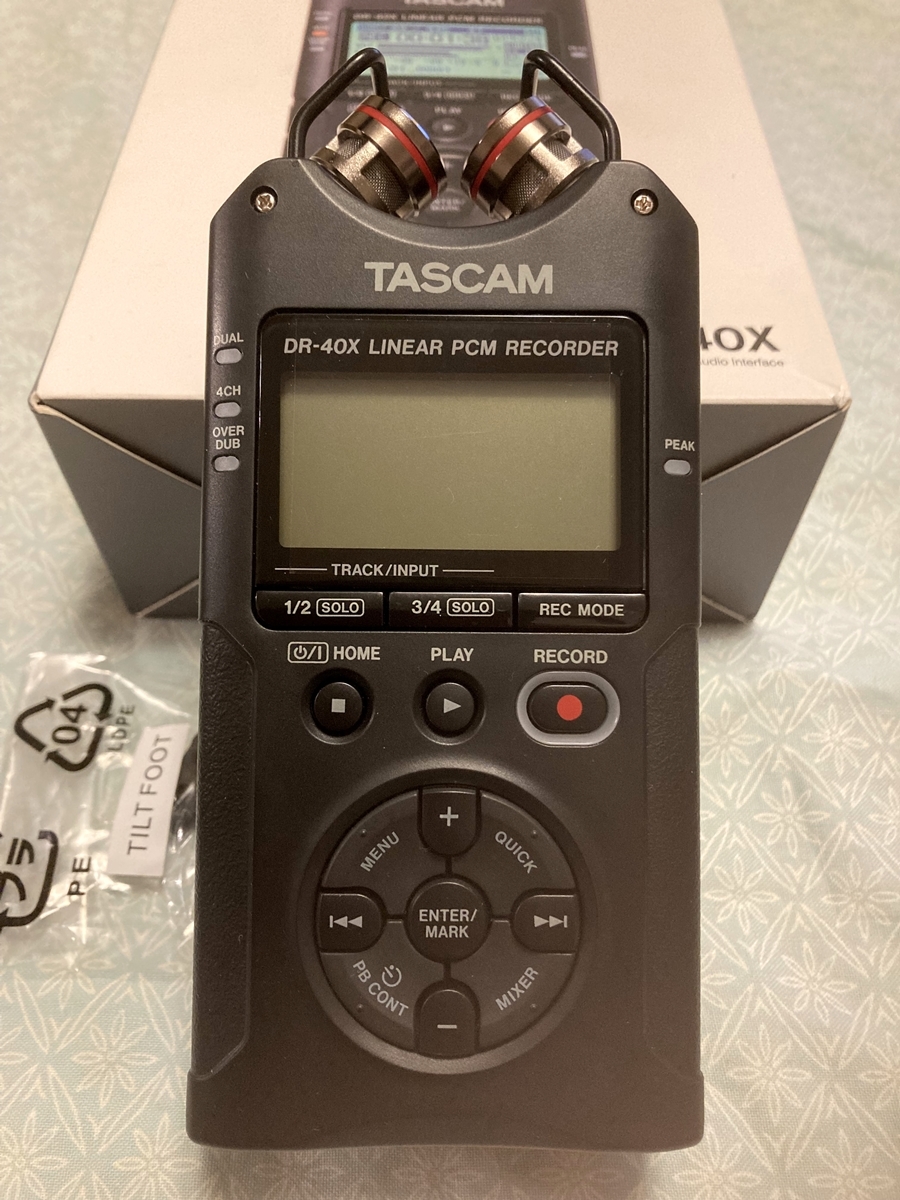 TASCAM DR-40X 送料無料 lram-fgr.ma