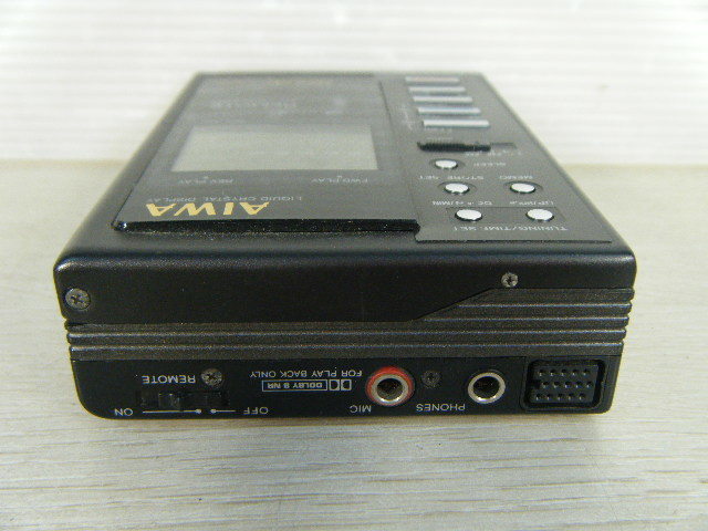 1そ49☆AIWA アイワ ポータブルカセットレコーダー【HS-JX10】カセット