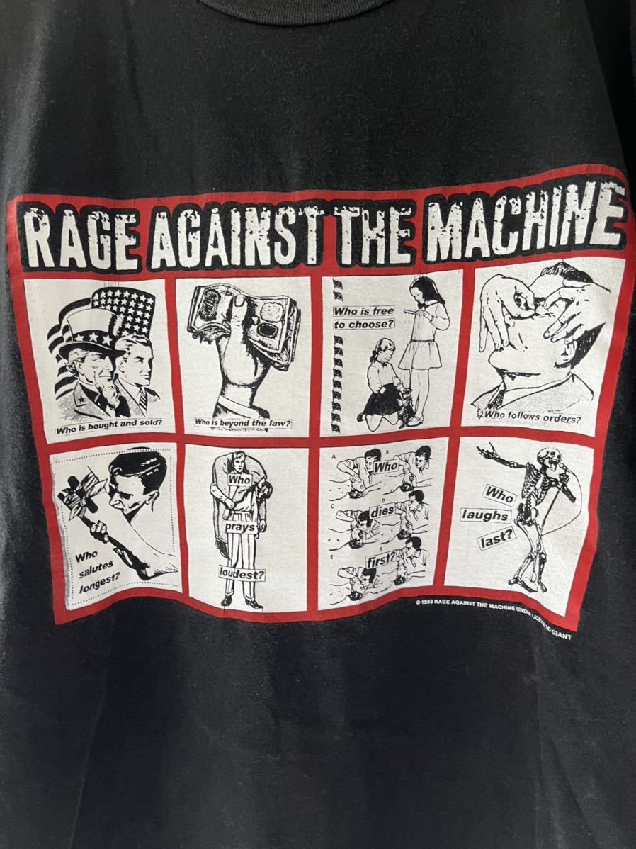 90's RAGE AGAINST THE MACHINEバーバラクルーガー レイジアゲインスト