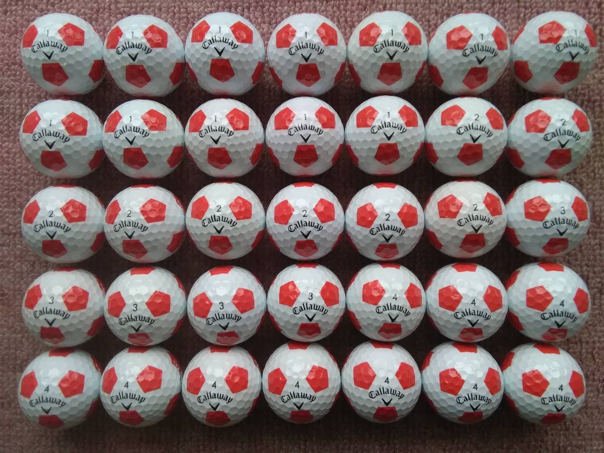 2020 Callaway キャロウェイ CHROME SOFT X TRUVIS レッド ロスト